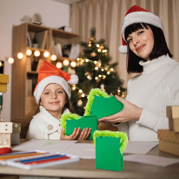 yousoontic 3 Pcs Christmas Tiered Tray Decor (3738) - Picture 4 of 5